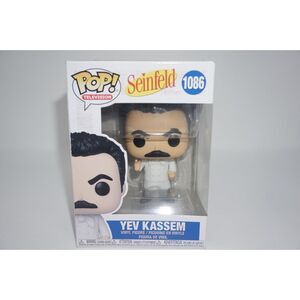 Funko POP TV: Seinfeld-‎ Yev Kassem #1086 Vinyl Mini Figure White Black